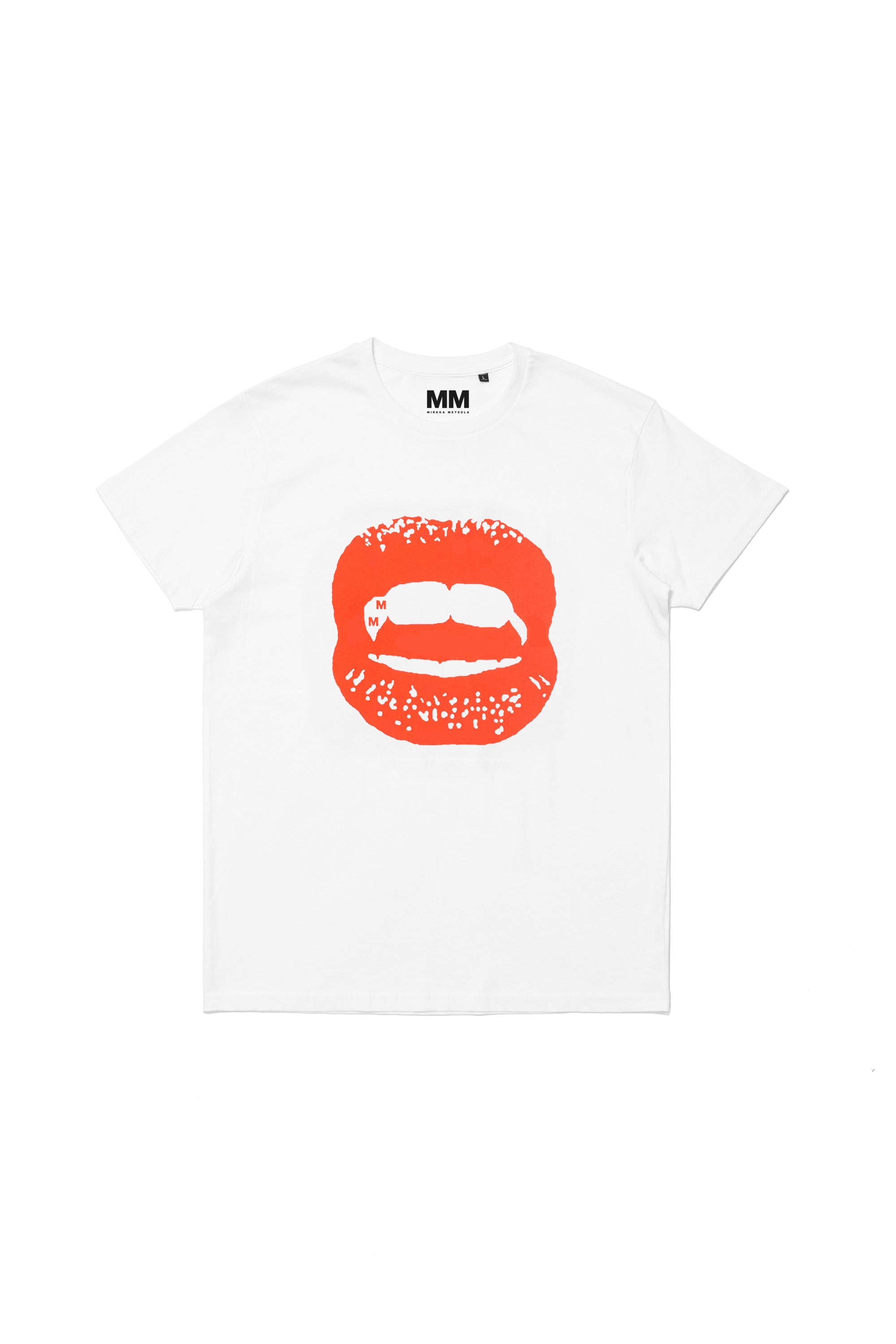 MEAL T-SHIRT_puna-valkoinen