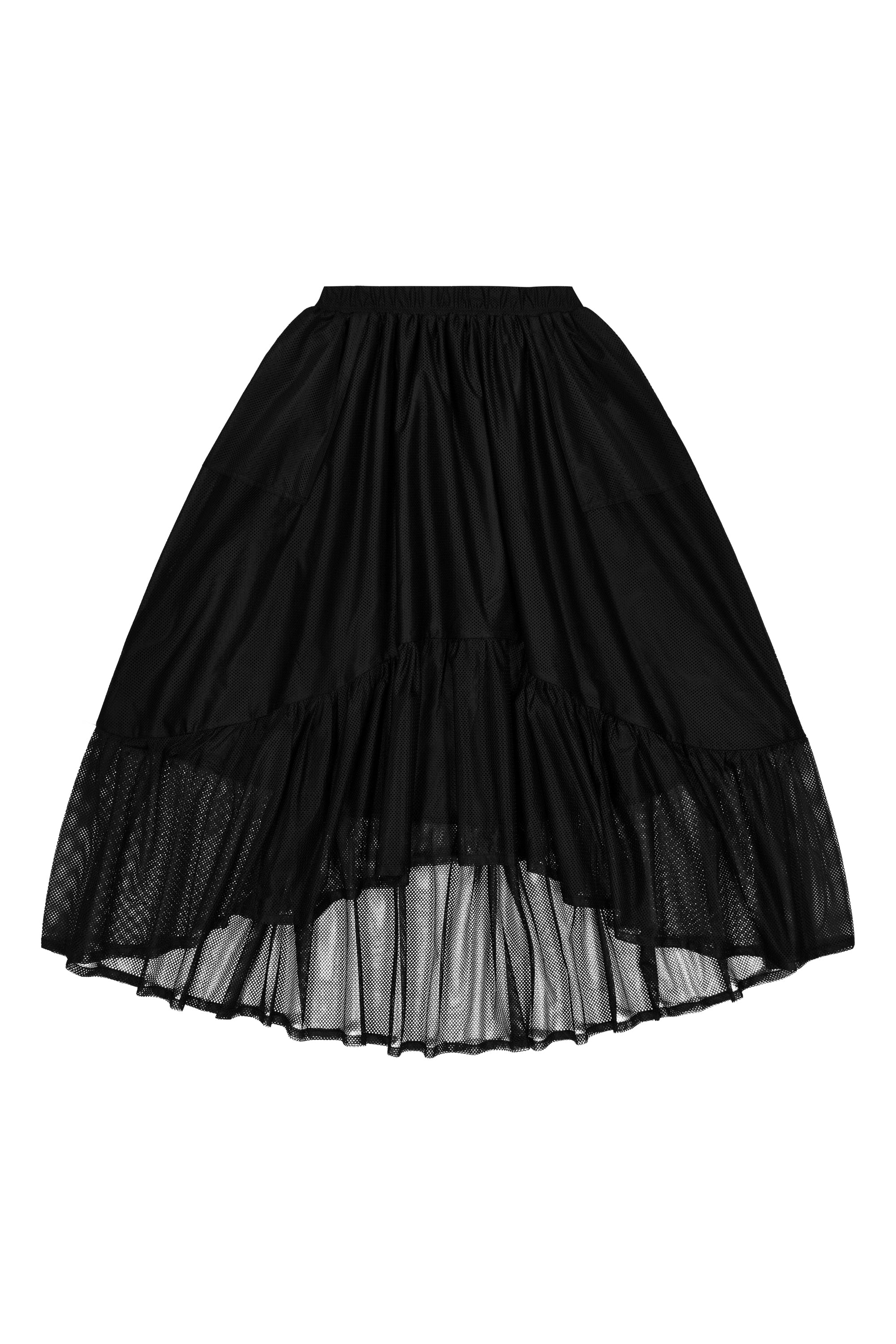 LACE SKIRT_punainen (-50%)