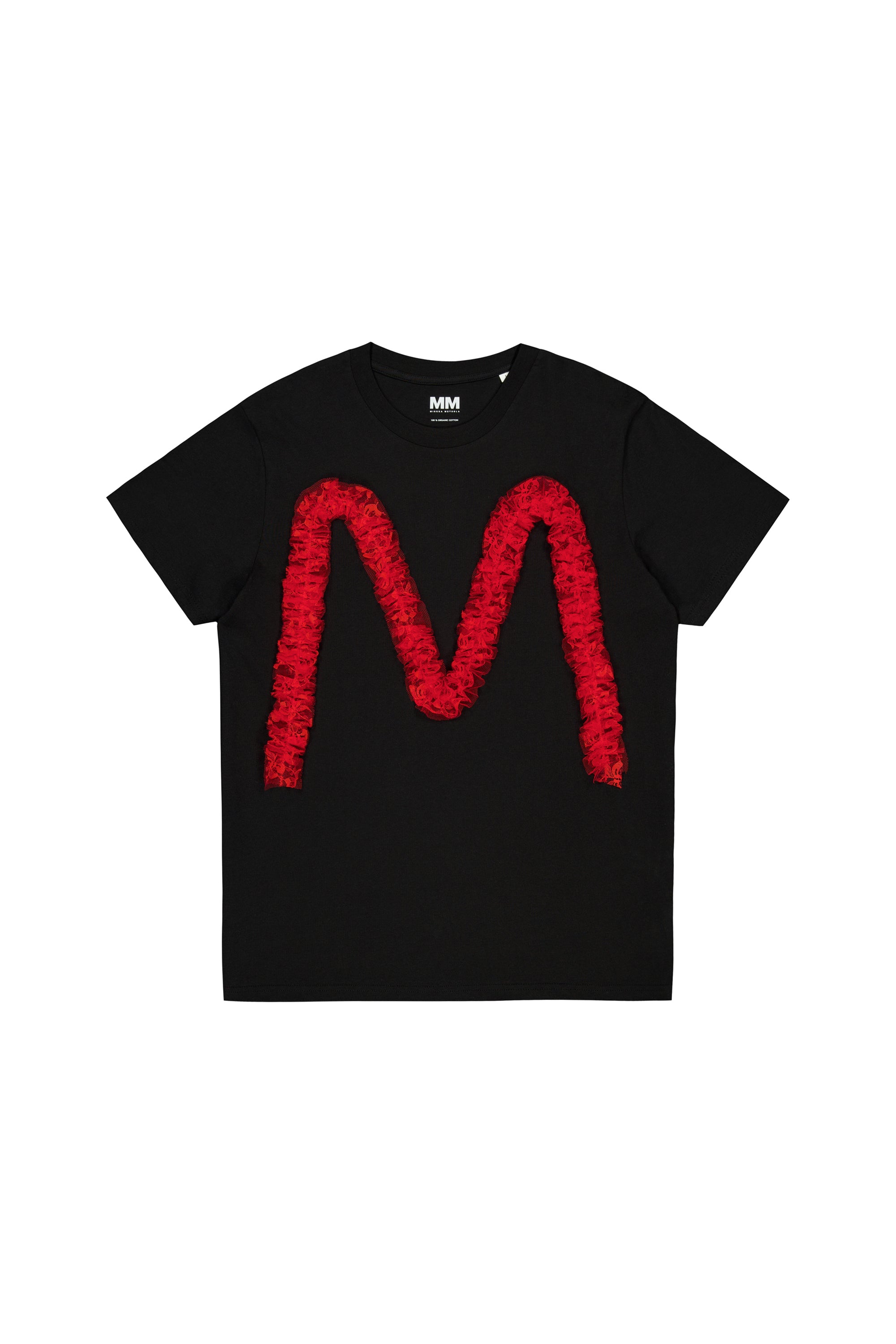 LETTER T-SHIRT_black_red