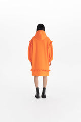 Hoodie Dress_orange