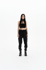 ZIPPER SWEATPANTS_black (-50%)