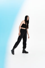 ZIPPER SWEATPANTS_black (-50%)
