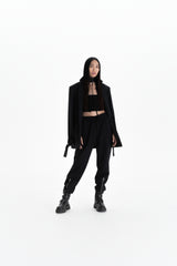 ZIPPER SWEATPANTS_black (-50%)