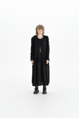 RUFFLE DRESS_black (-40%)