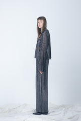 METALLIC PLEAT PANTS (-50%)