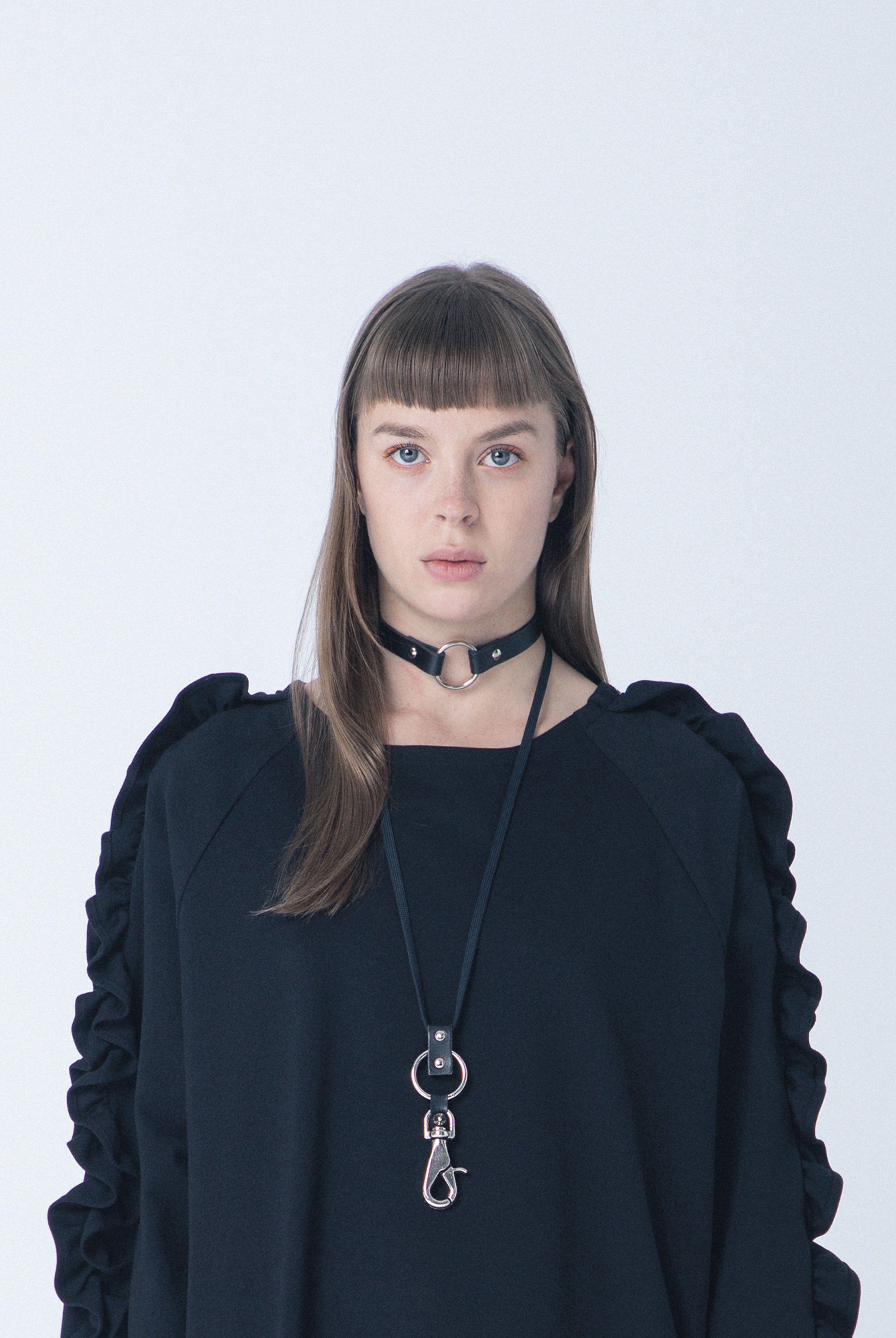 Orbit Leather Choker