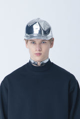 Metallic Silver Leather Choker (-50%)