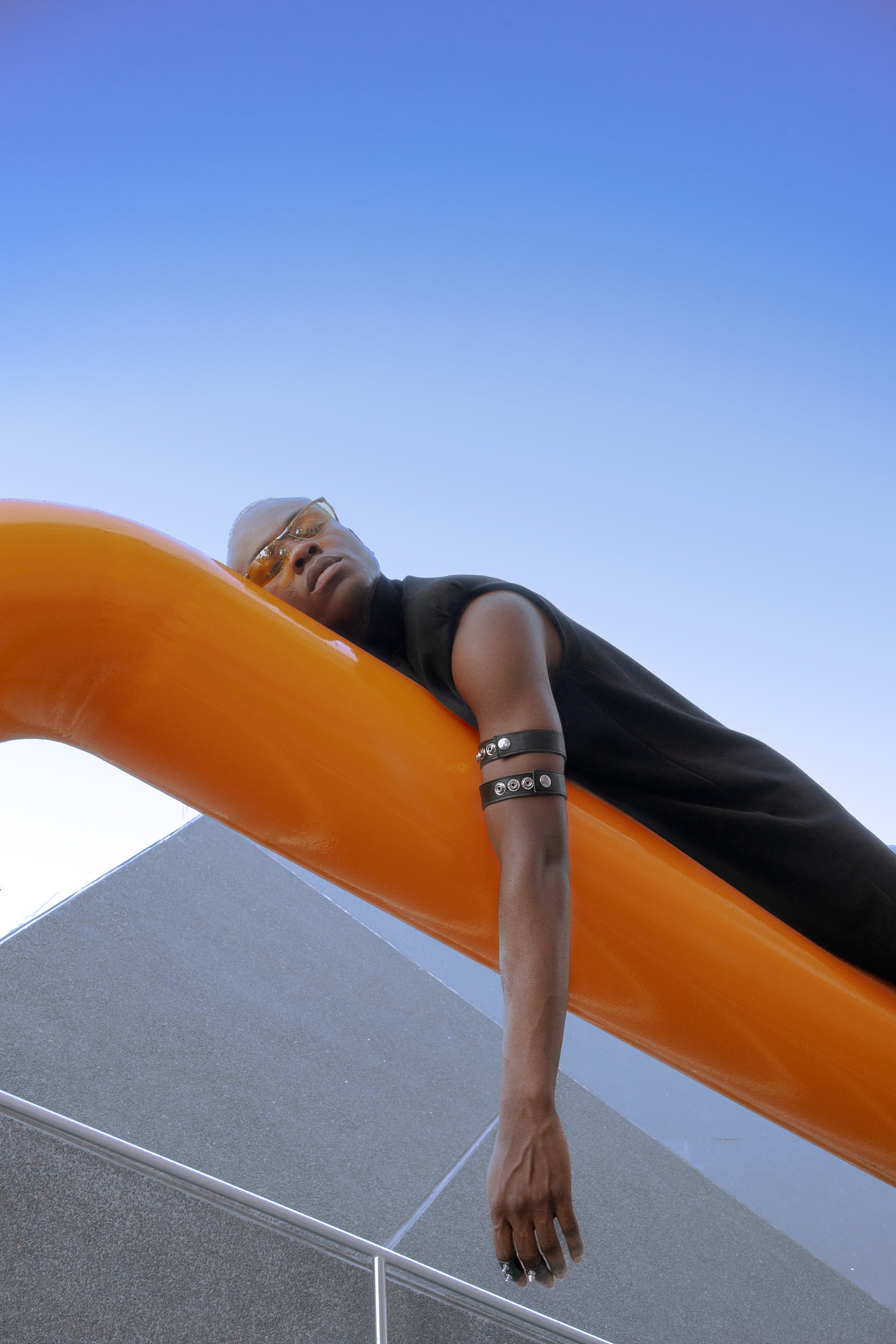 MUSCLE STRAP_silver-black (-50%)