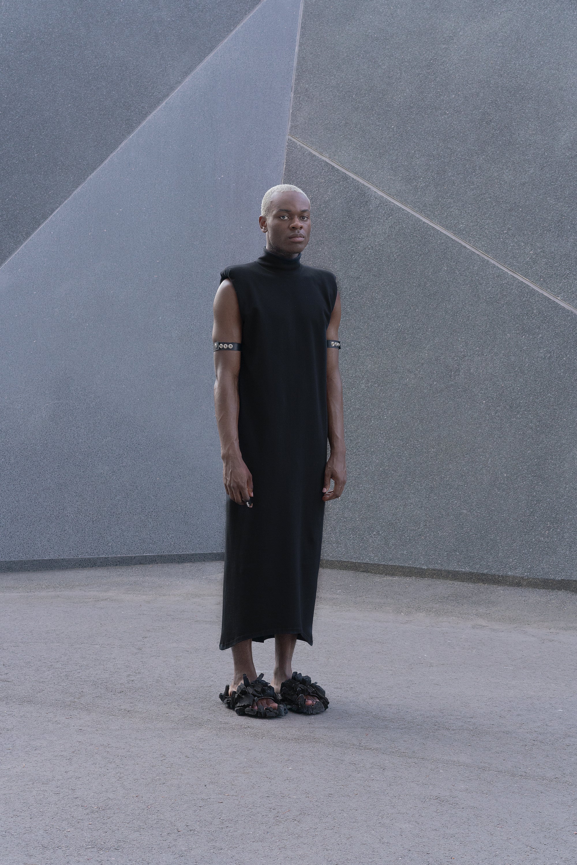 MUSCLE STRAP_silver-black (-50%)