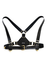 Mirkka Metsola Buckle Leather Harness. Designed in Finland, Made in Estonia.