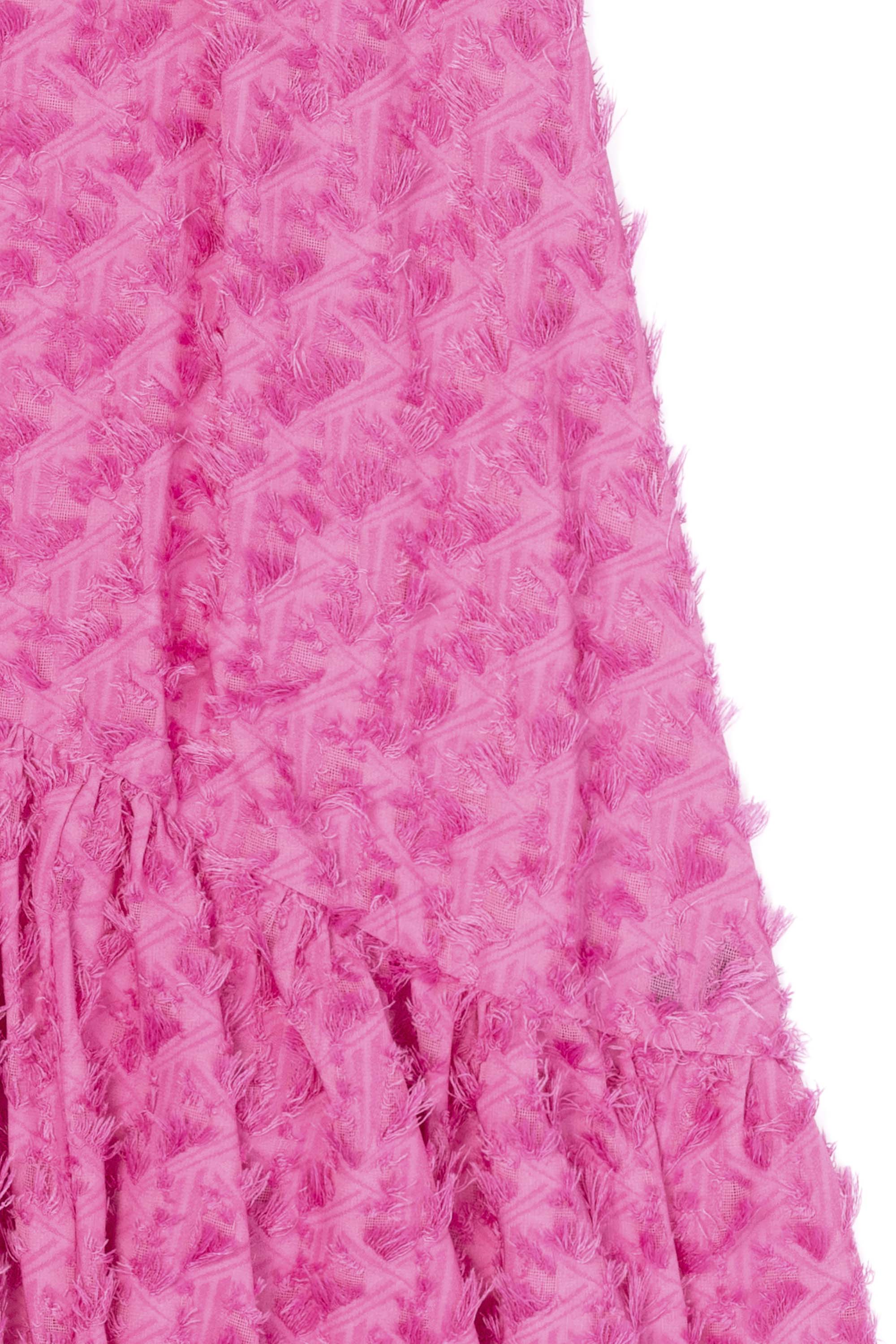PUFFED DRESS_shredded pink