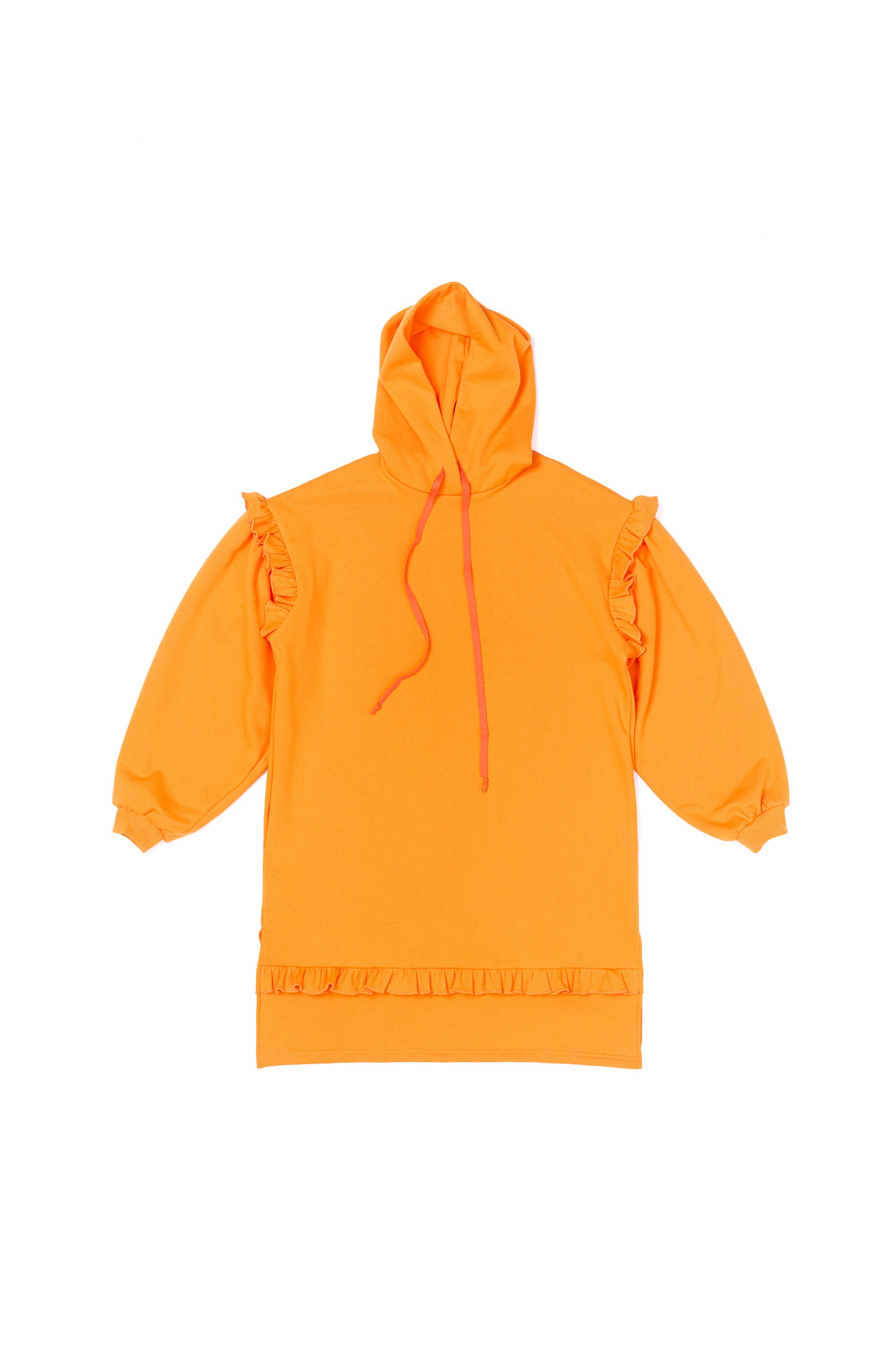 HOODIE DRESS_orange (-50%)