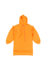 Hoodie Dress_orange