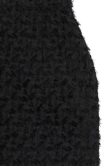 MOON MINI SKIRT_shredded black (-40%)