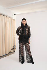 LACE PANTS_black