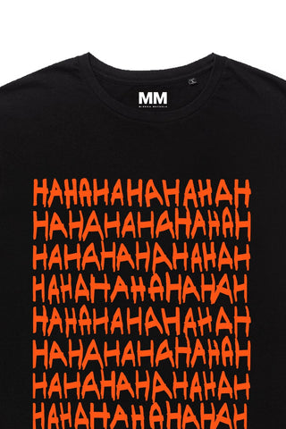 HAHA T-SHIRT_black_red