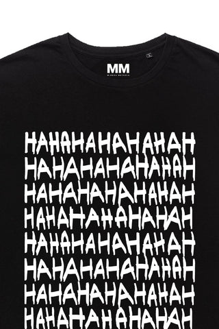 HAHA T-SHIRT_black_white