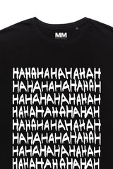 HAHA T-SHIRT_black_white
