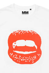 MEAL T-SHIRT_puna-valkoinen