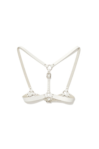 ORBIT LEATHER HARNESS [White]