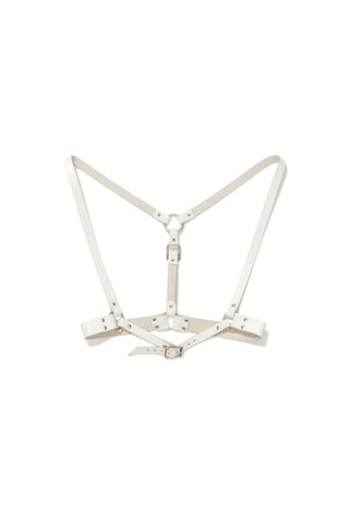 ORBIT LEATHER HARNESS [White]