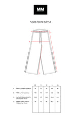 FLARE PANTS RUFFLE (-40%)