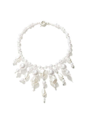 Mirkka Metsola AW24 Chandelier Necklace in pearl