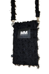 Mirkka Metsola desing Phone Bag in Shredded Black colorway. 