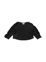 RUFFLE JERSEY TOP